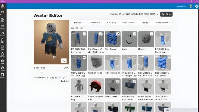 what is roblox avatar custom
